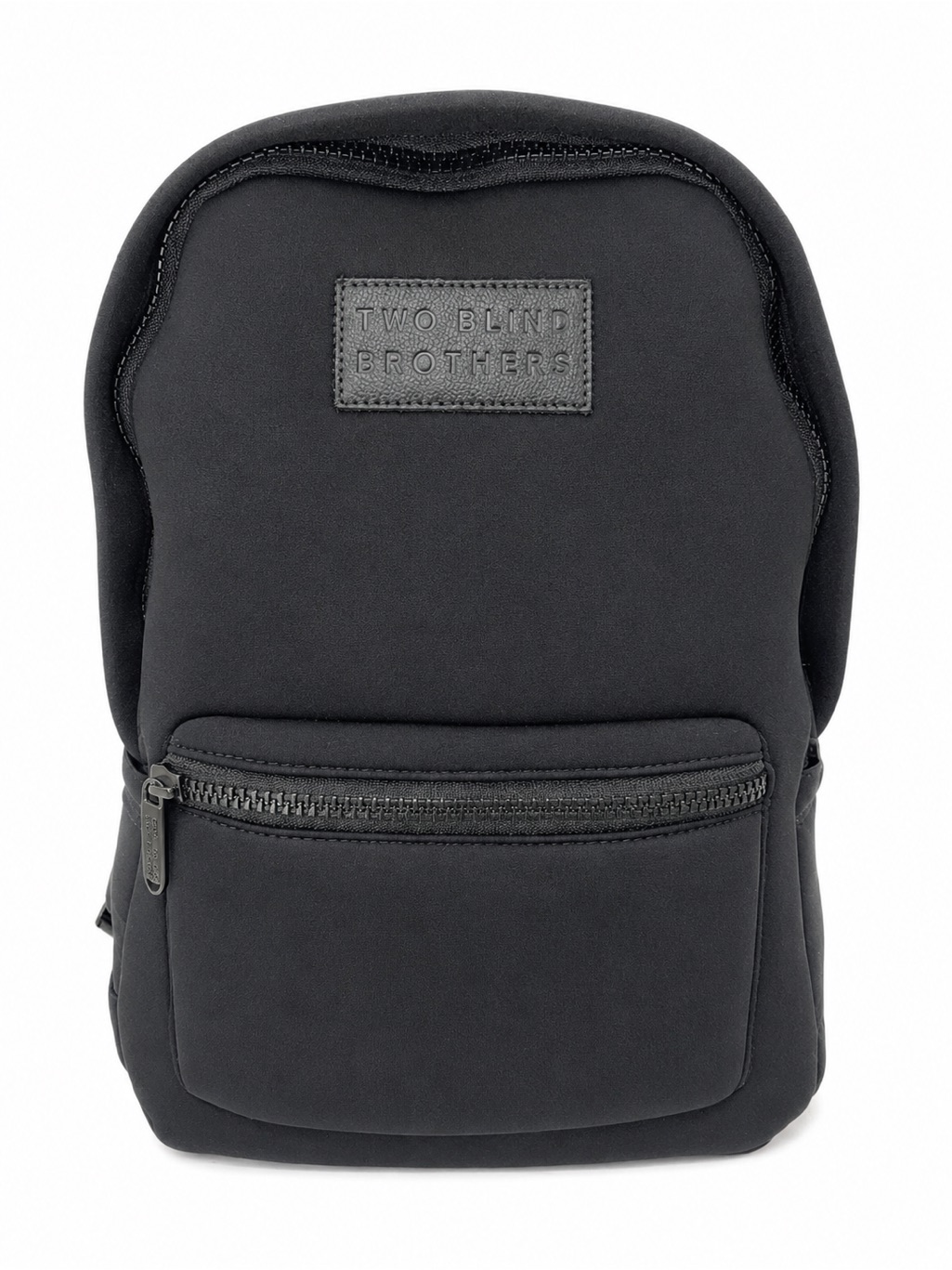 Two Blind Brothers Mercer Neoprene Black Backpack Euc